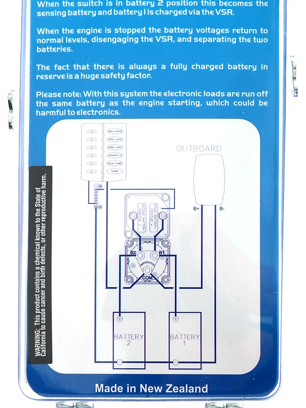 BEP Marine BEP Battery Distribution Cluster For Single Engine With Two Battery Banks 9 BEP Marine BEP Battery Distribution Cluster For Single Engine With Two Battery Banks - Image 9