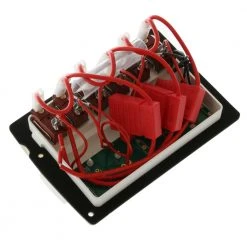 BEP Marine Contour Waterproof 6 Way Switch Panel With Fuse Holder White -BEP Marine Sales Store 22351 4 n