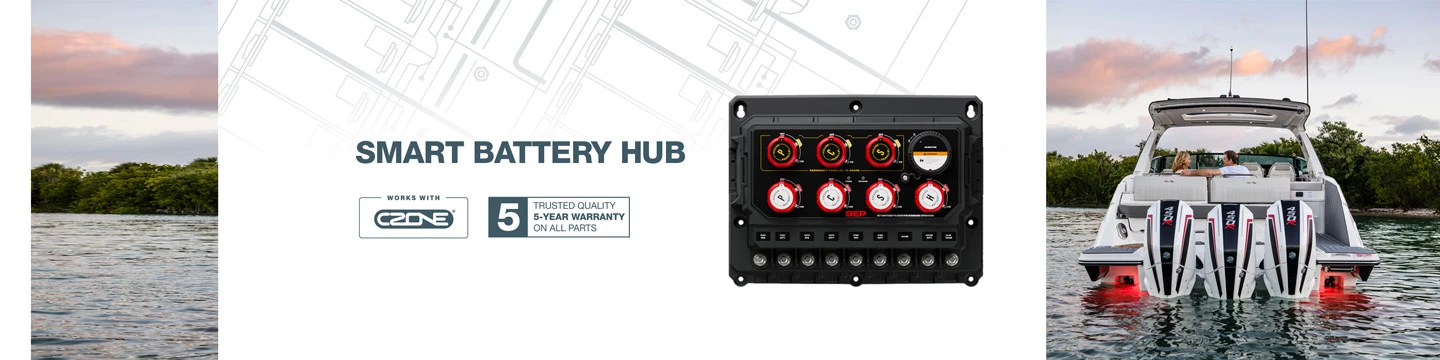 BEP Marine Sales Store -BEP Marine Sales Store 28913 BEP Smart Battery Hub Homepage Banner OUT