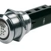 BEP Marine BEP 12V Buzzer And Red Warning Light Stainless Steel - Bulk