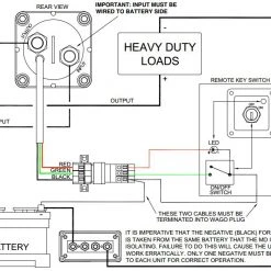 BEP Marine Remote Operated Battery Switch 275Amp