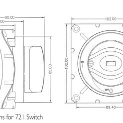 BEP Marine Heavy Duty Battery Selector Switch