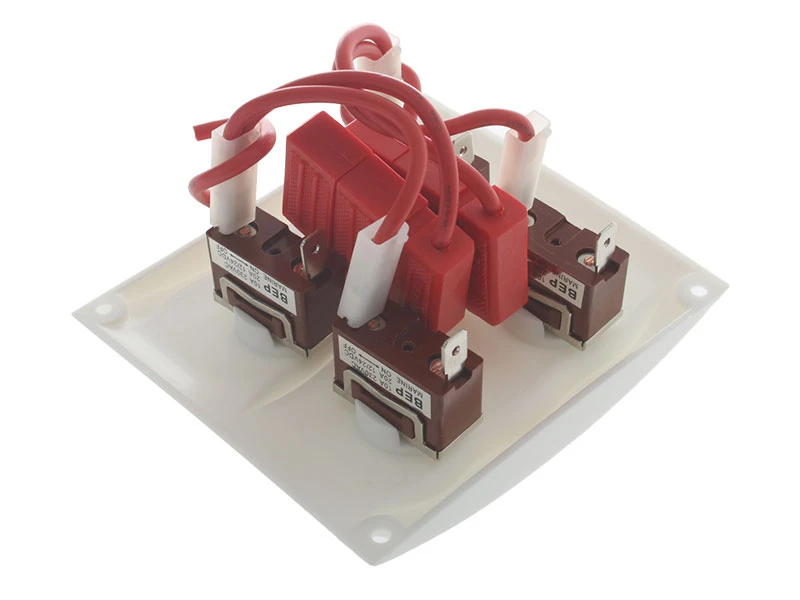 BEP Marine BEP Spray-Proof 4-Way Panel Switch White 1 BEP Marine BEP Spray-Proof 4-Way Panel Switch White