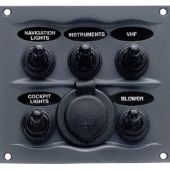 BEP Marine BEP White Waterproof Panel With Switch