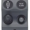 BEP Marine BEP Micro Series Spray Proof Switch Bilge Control Panel With Alarm