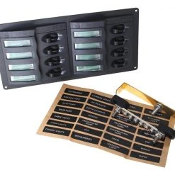 BEP Marine 901H 8-Way Circuit Breaker Switch Panel DC