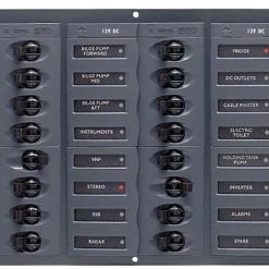 BEP Marine 24-Way DC Panel - No Meter