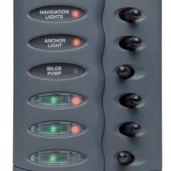 BEP Marine BEP 6-Way Waterproof Contour Switch Panel