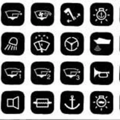 BEP Marine BEP Label Set For Contour 1000 Panel