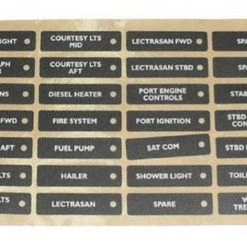 BEP Marine BEP Label Sheet - Set 8