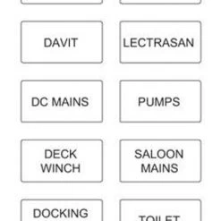 BEP Marine BEP Label Set Contour Connect A